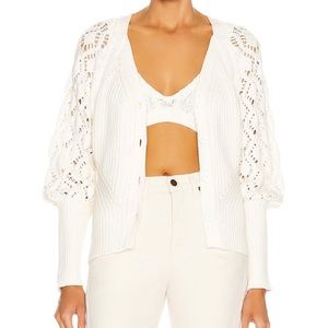 Jonathan Simkhai Adeline Rib Cardigan